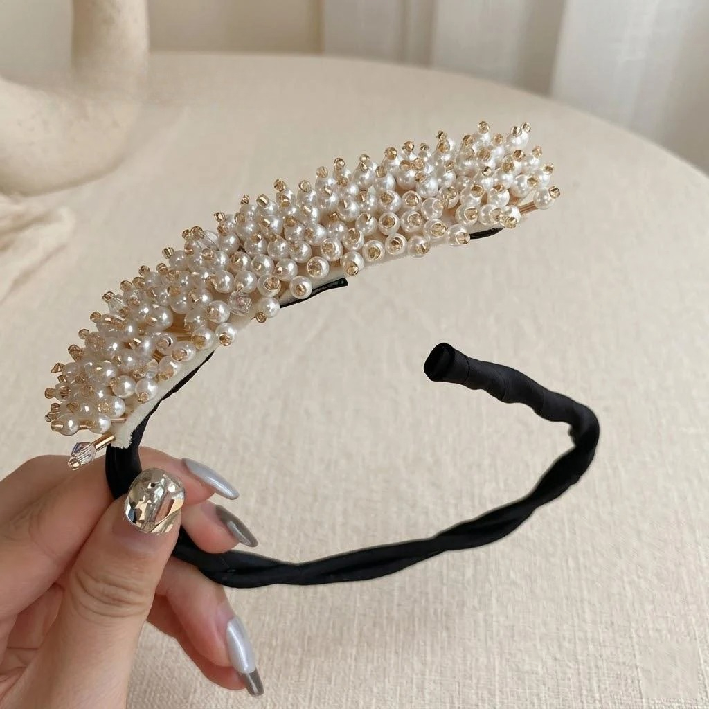 Women'S Accessories New Look - เครื่องประดับผมผู้หญิงแบบใหม่ แฮนด์เมด กิ๊บติดผมทรงบอล ที่รัดผมหางม้า ยางรัดผมฟูฟ่อง สำหรับจัดแต่งทรงผมในชีวิตประจำวัน