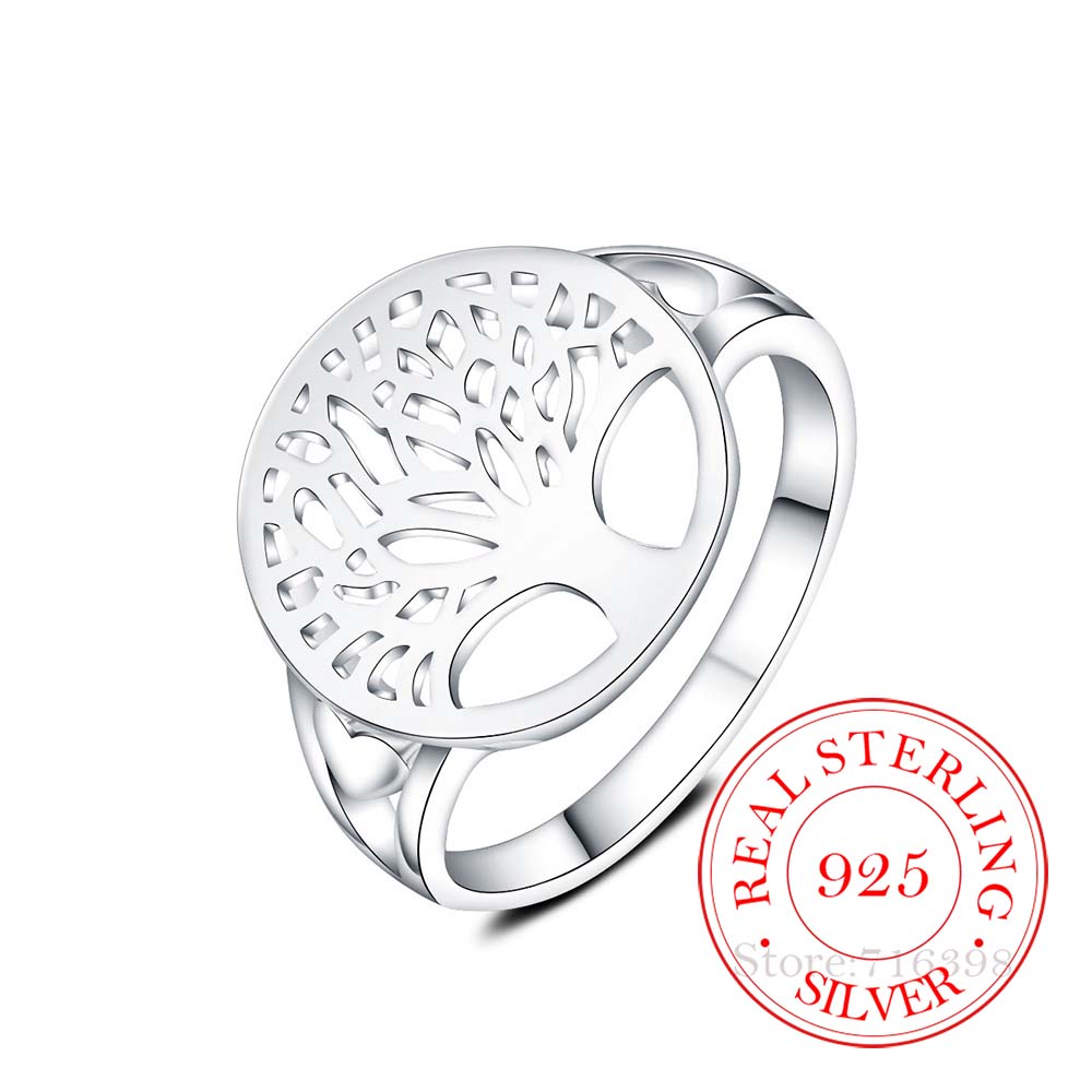 Women'S Accessories New Look - 2023 Original 100% 925 เงินสเตอร์ลิงแหวนTree of