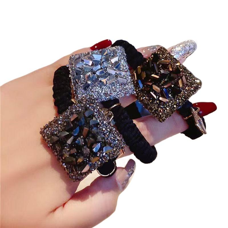 Women'S Accessories New Look - ยางรัดผมประดับเพชรสำหรับผู้หญิง น่ารัก เหมาะสำหรับงานปาร์ตี้และใช้ในชีวิตประจำวัน