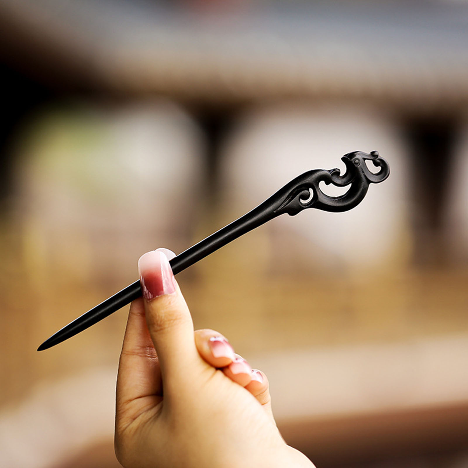 สไตล์จีนผม Minimalist ไม้จันทน - Pearl Hair Pin บทวิจารณ์และราคา