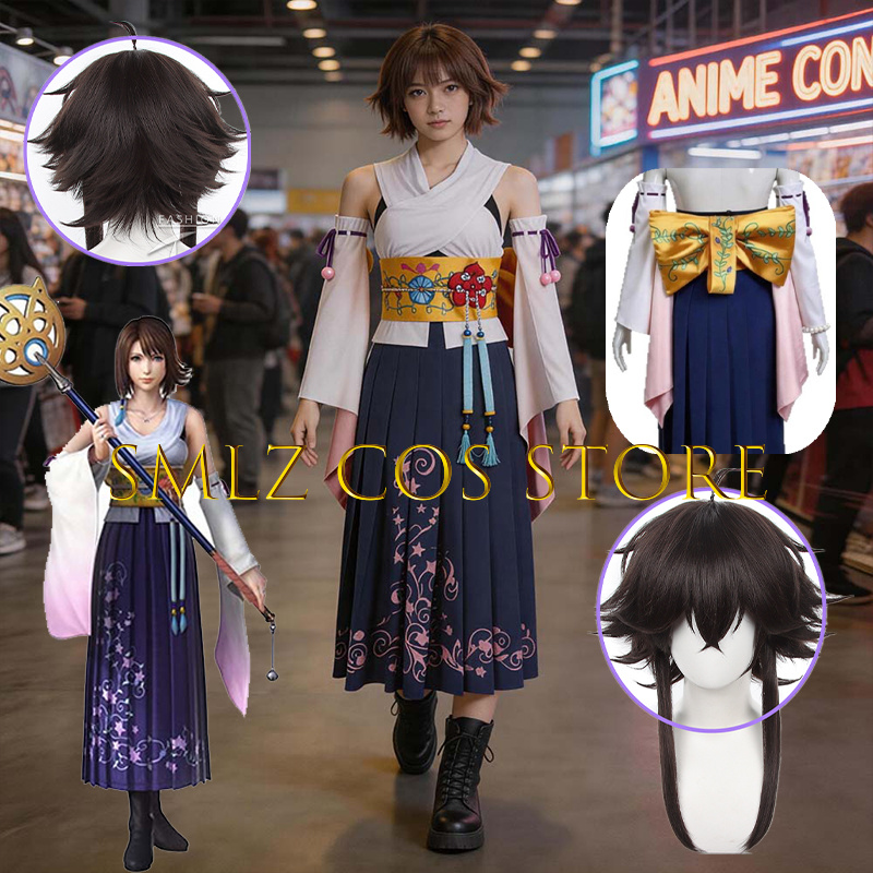 Smlz FFX ยูน่าคอสเพลย์อะนิเมะ  - Women Accessories Products บทวิจารณ์และราคา