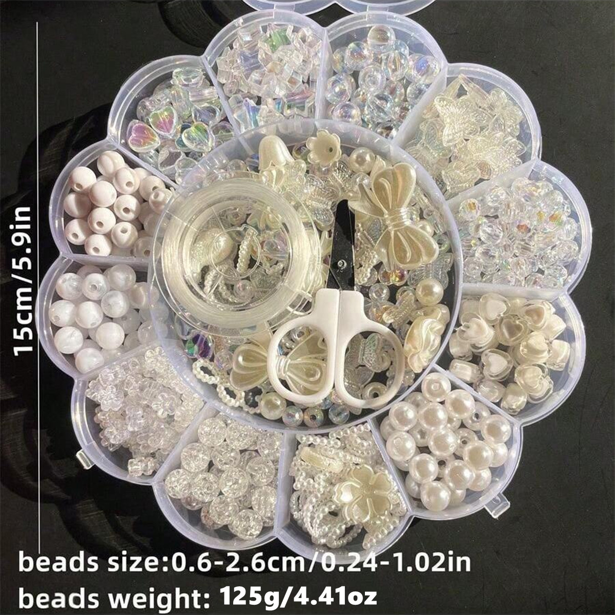 2 ชุด/1 ชุด ลูกปัดอะคริลิค 13  - Women Accessories Bracelet บทวิจารณ์และราคา