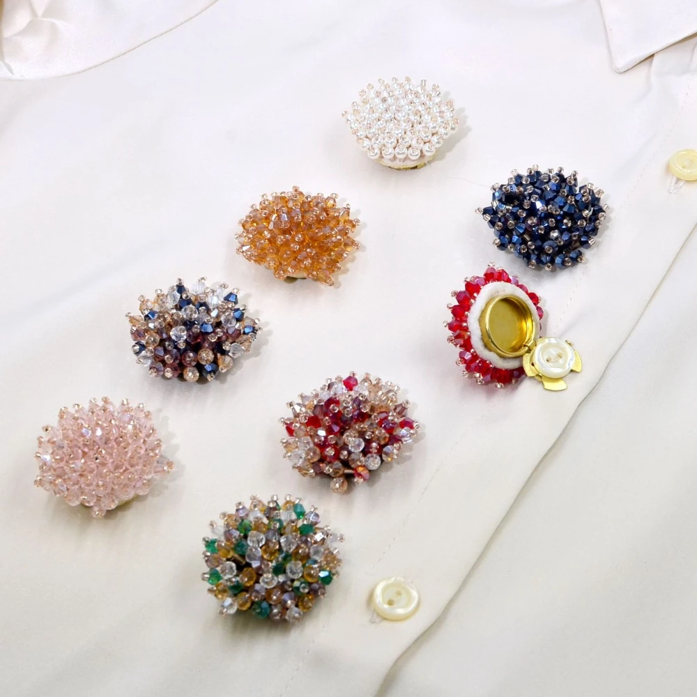 ตัวครอบกระดุมแบบหรูหรา 2 ชิ้น  - Women Accessories Products บทวิจารณ์และราคา