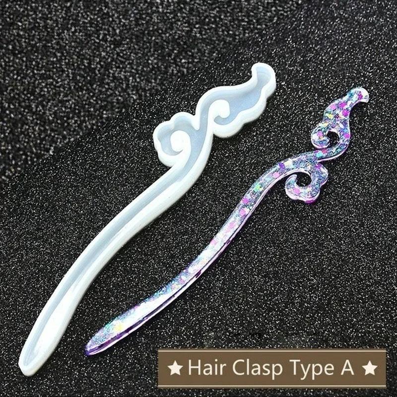 แม่พิมพ์ซิลิโคนใสแบบใหม่สำหรับ - Pearl Hair Pin บทวิจารณ์และราคา