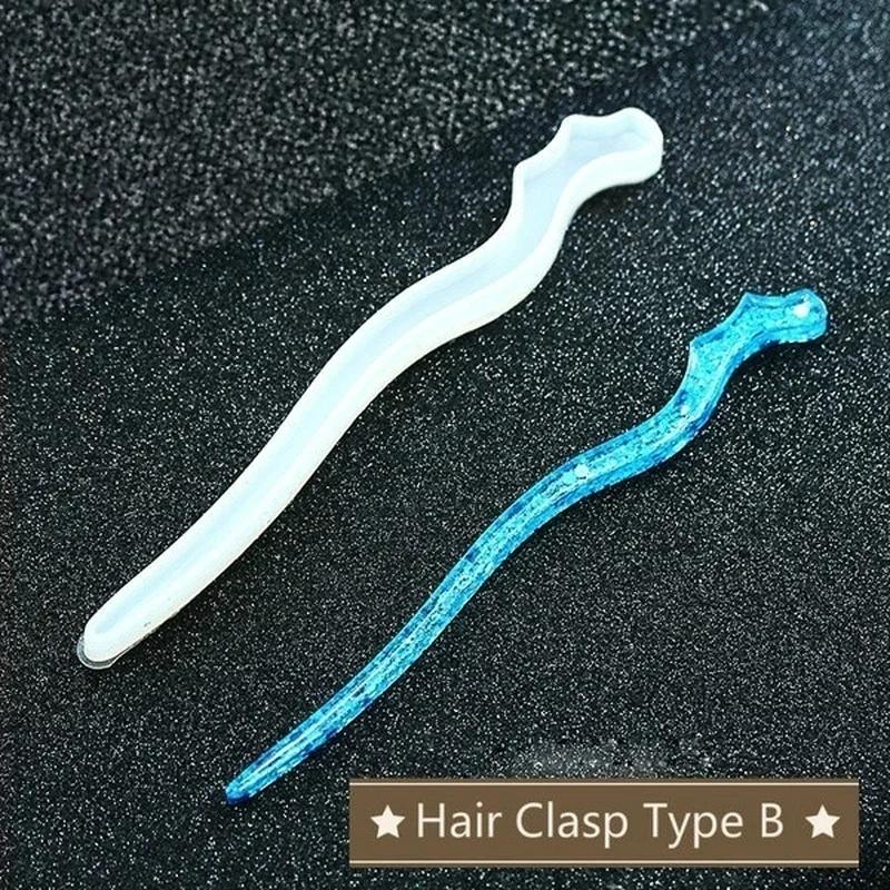 แม่พิมพ์ซิลิโคนใสแบบใหม่สำหรับ - Pearl Hair Pin บทวิจารณ์และราคา