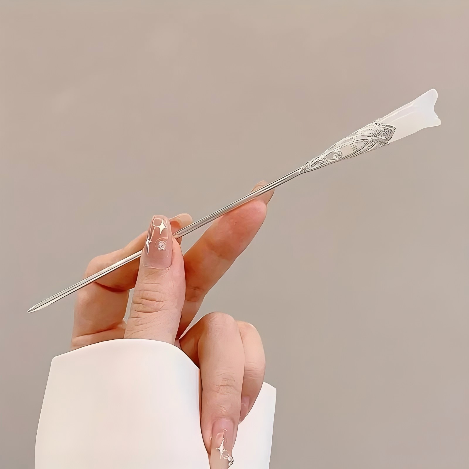 กิ๊บติดผมแบบจีนโบราณ ดีไซน์ดอก - Pearl Hair Pin บทวิจารณ์และราคา